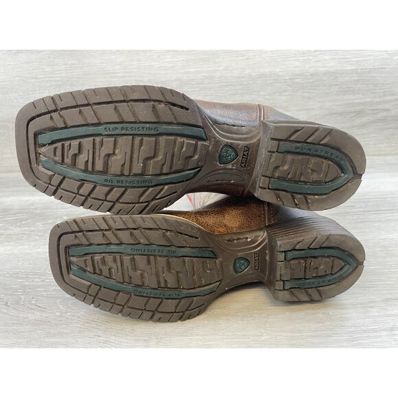 Ariat Hybrid Rancher 10016314 Women's US 6B Brown Leather Cowgirl Western Boot - Picture 6 of 14